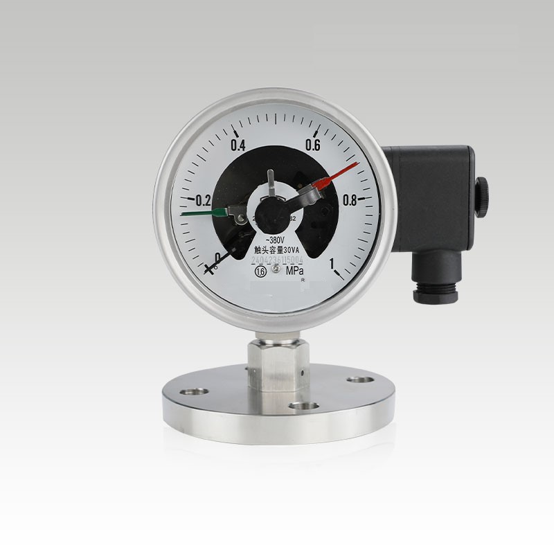 電接點(diǎn)隔膜壓力表